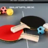Pingisbollar Sport, 6 st. - Ø 4 cm