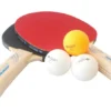 Pingis-set med 2 rack+3 bollar