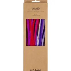 Piprensare Ø6 mm. - Lila/rosa, 25 st.