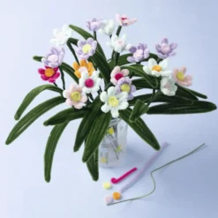 Piprensare Ø6 mm. - Lila/rosa, 25 st.