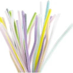 Piprensare Ø6 mm. - Pastell, 25 st.