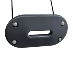 Plastgunga 45 x 24 cm - Antracit (svart rep)