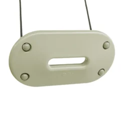 Plastgunga 45 x 24 cm - Salviagrön (svart rep)