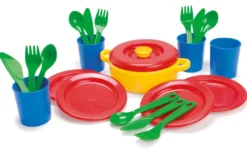 Plastservis i 22 delar