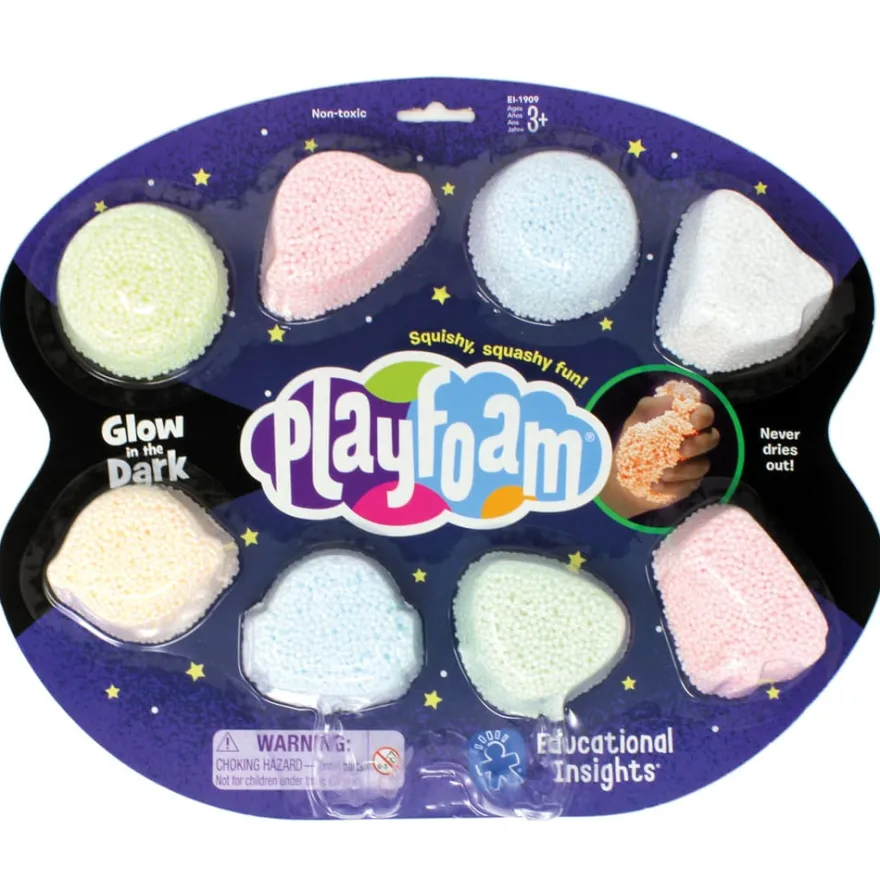 Playfoam 8-pack - självlysande
