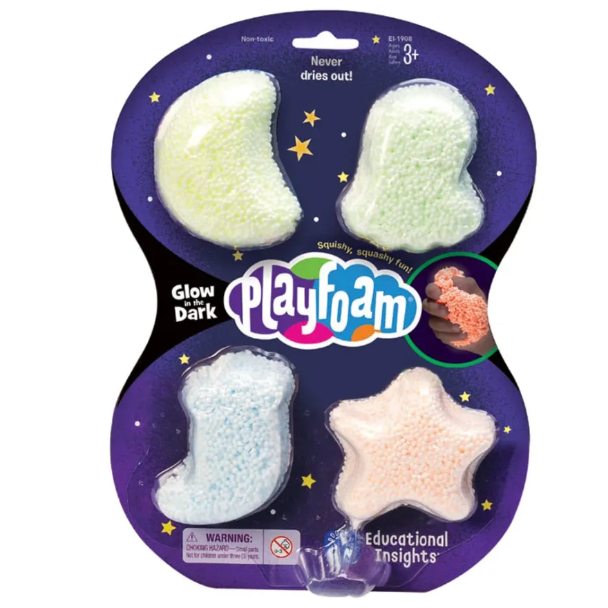 Playfoam 4-pack - självlysande