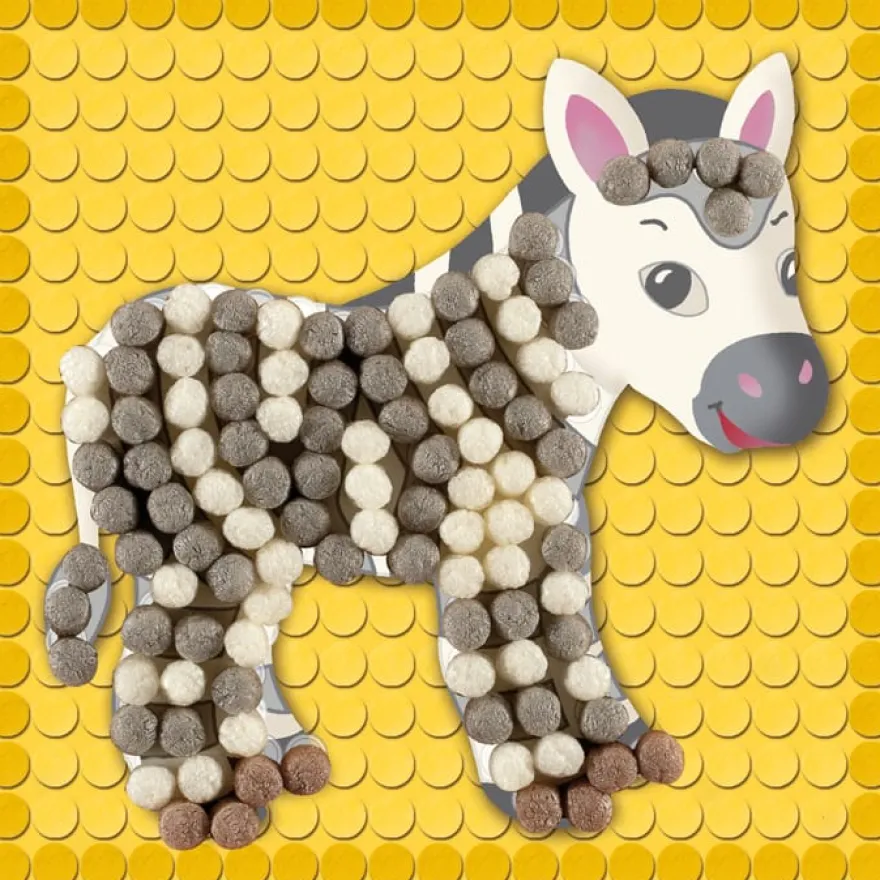 PlayMais Mosaic Little - Zoo, 2.300 st.