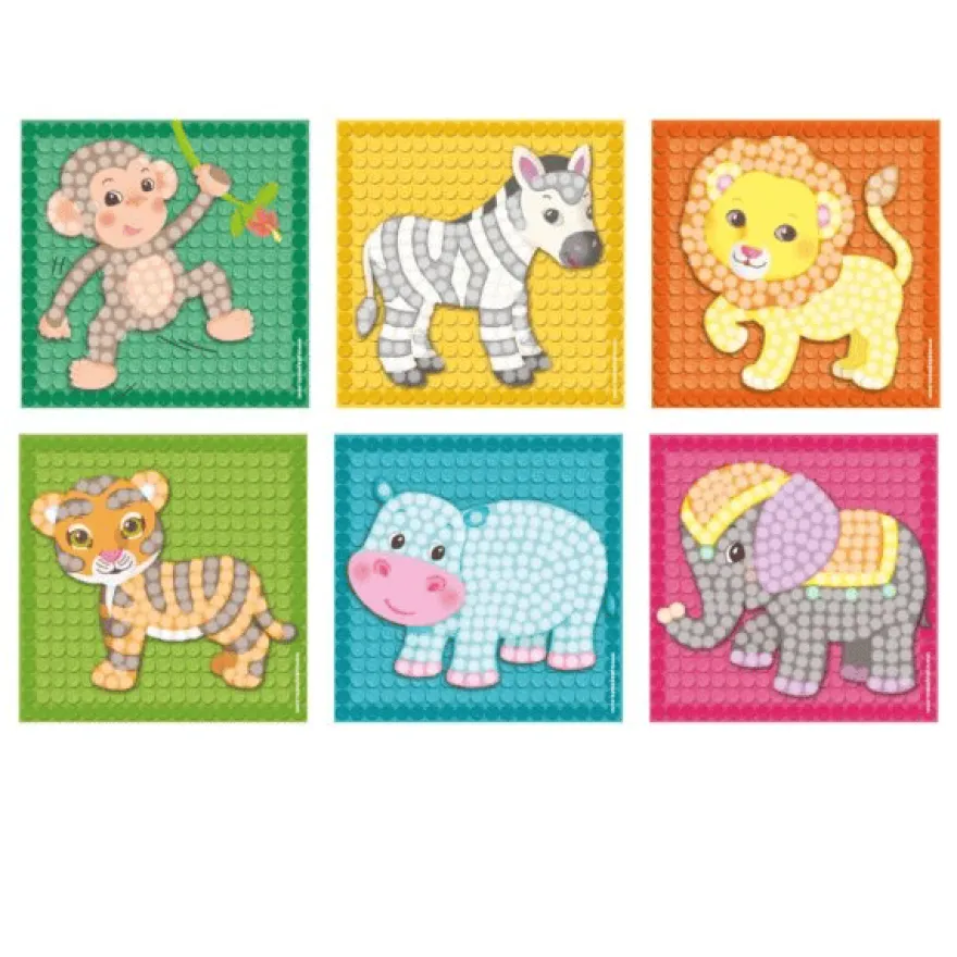 PlayMais Mosaic Little - Zoo, 2.300 st.