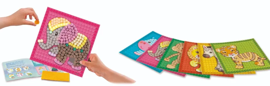 PlayMais Mosaic Little - Zoo, 2.300 st.