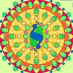 PlayMais Mosaic Trendy - Mandala, 3.000 st.