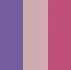 Plus Color Tuschpennor - Rosa/Lila/Ceris, 3 st.