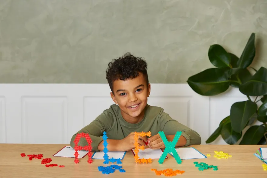 Plus-Plus ABC + 123 Mix inkl. ask, 2 000 st.