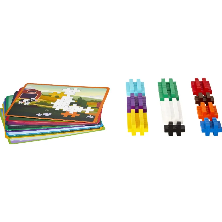 Plus-Plus BIG Basic - Bildpussel, 60 st.