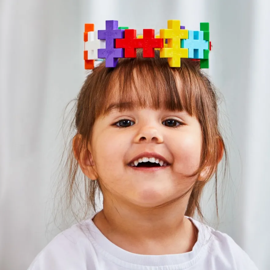Plus-Plus BIG Rainbow Mix, 100 st.