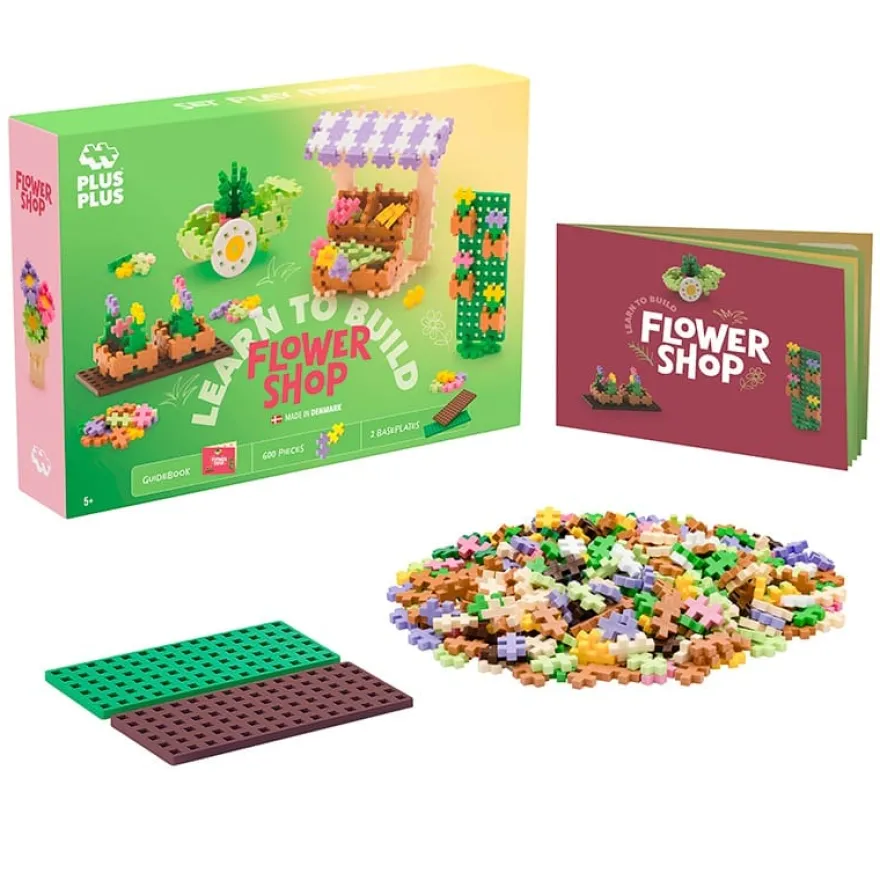 Plus-Plus – Bygg en blomsteraffär, 600 st.