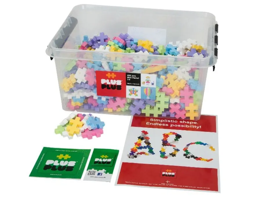 Plus-Plus Education BIG Pastell - 400 st.