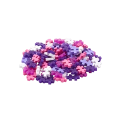 Plus-Plus i rör - Glitter Mix, 100 st.