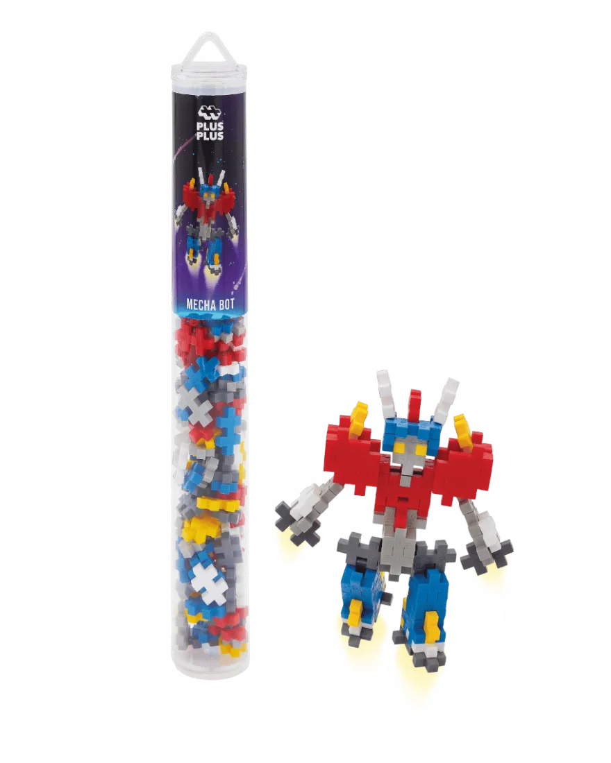 Plus-Plus i rør - Mecha Bot, 100 st.