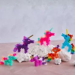 Plus-Plus i rör - Rainbow-enhörning, 100 st.