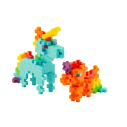 Plus-Plus i rör - Rainbow-enhörning, 100 st.