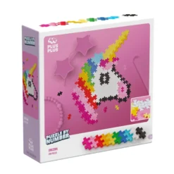 Plus-Plus - Puzzle By Number, Enhörning 250 st.