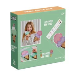 Plus-Plus - Puzzle by Number, Glasstrutar, 250 st.