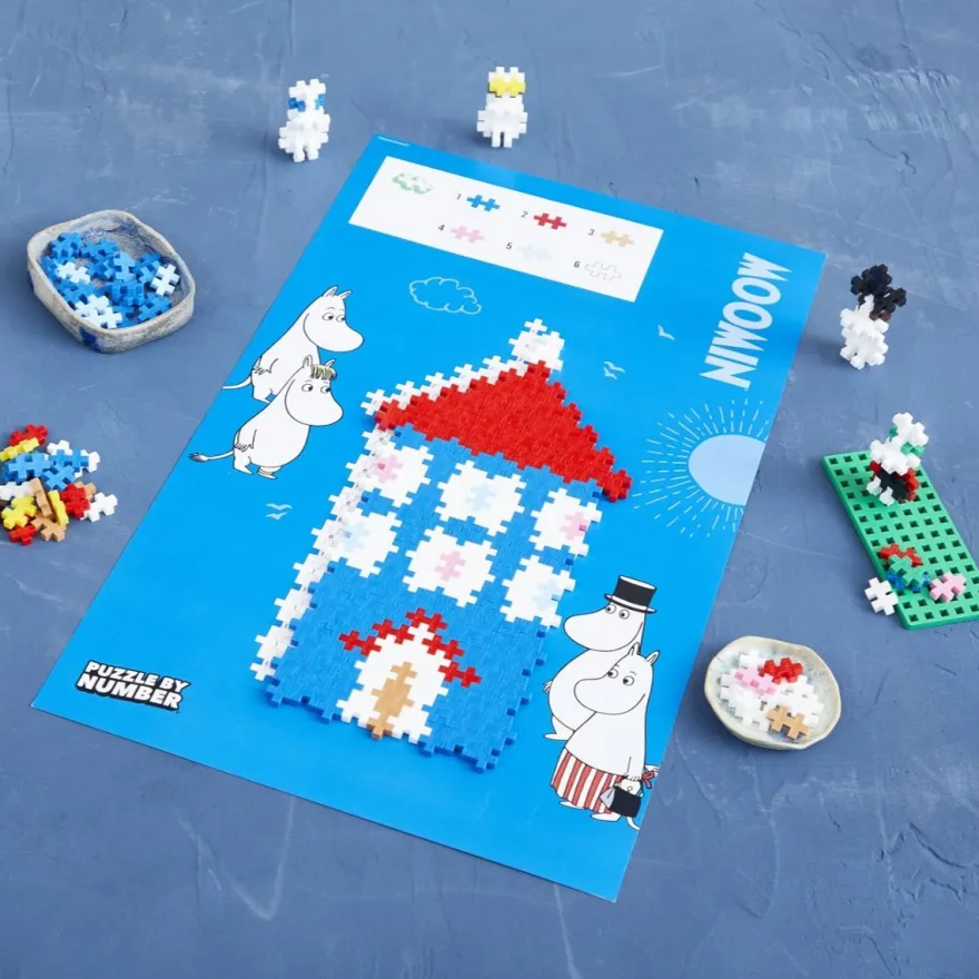 Plus-Plus – Puzzle by Number Muminhuset, 275 st.