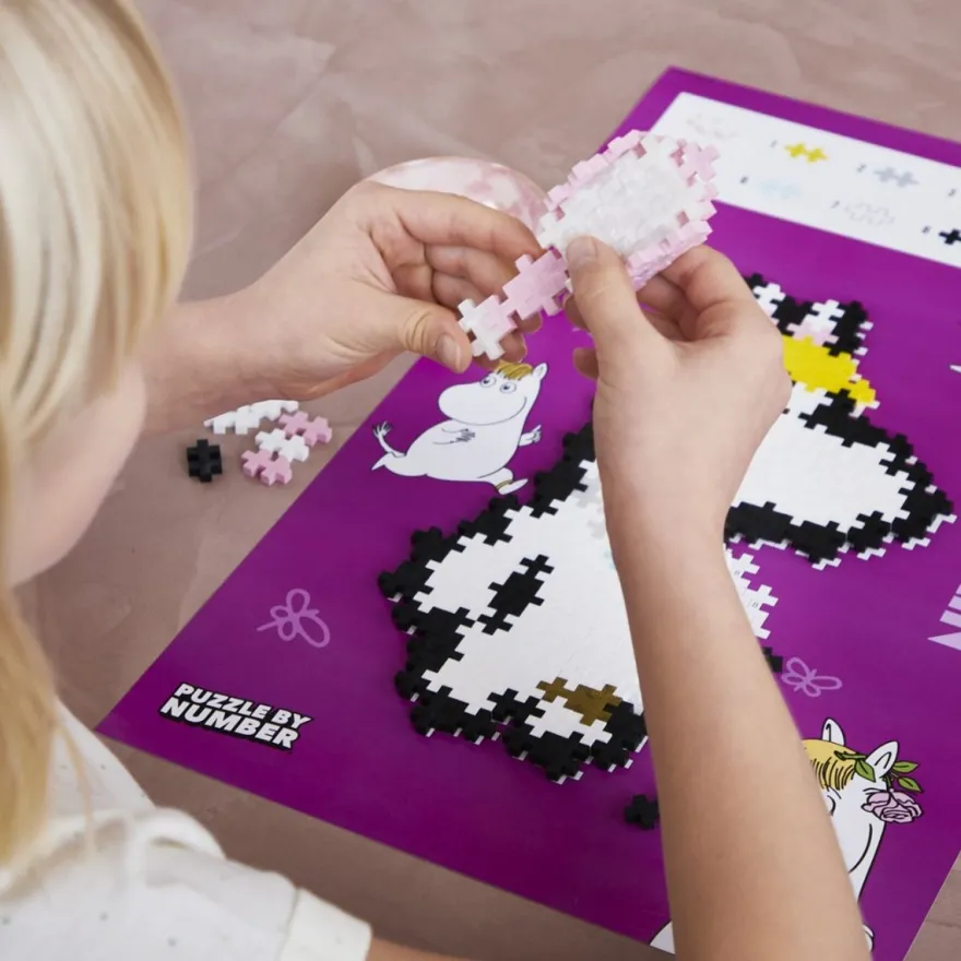 Plus-Plus – Puzzle by Number Snorkfröken, 270 st.