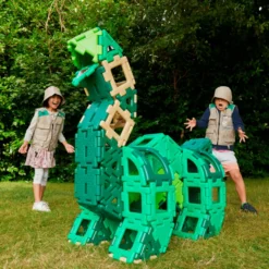 Polydron Large – Dinosaurier, 130 delar