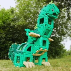 Polydron Large – Dinosaurier, 130 delar