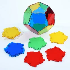 Polydron | Nybörjarset | Kristall | 164 delar