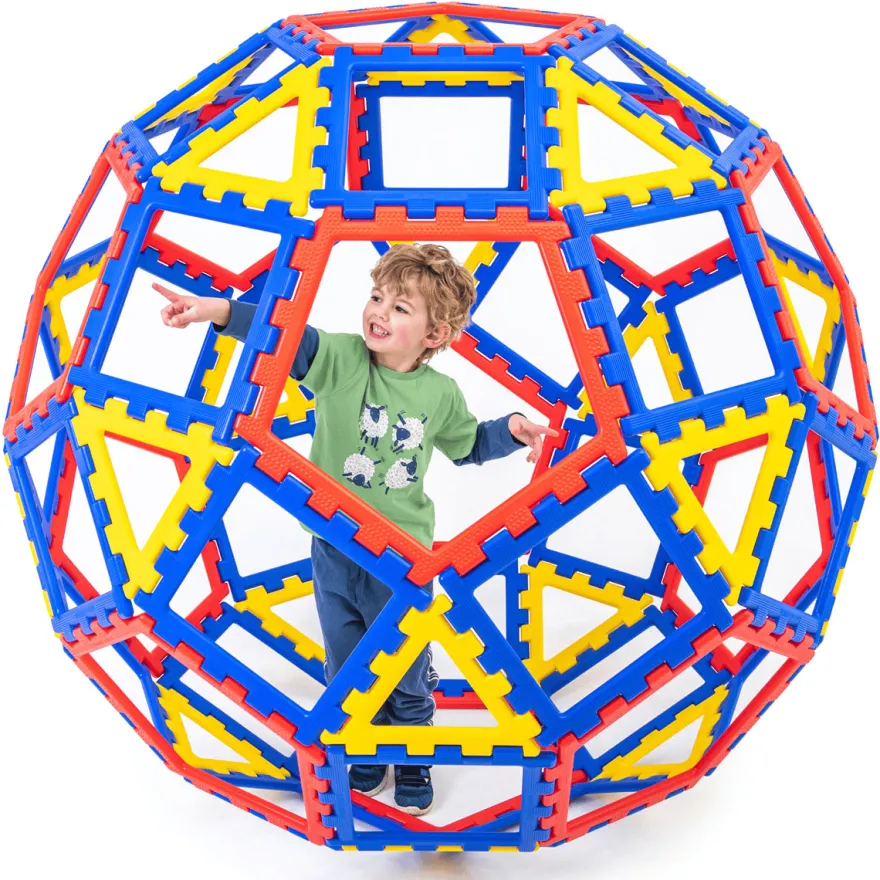 Polydron XL – Kupol, 62 delar