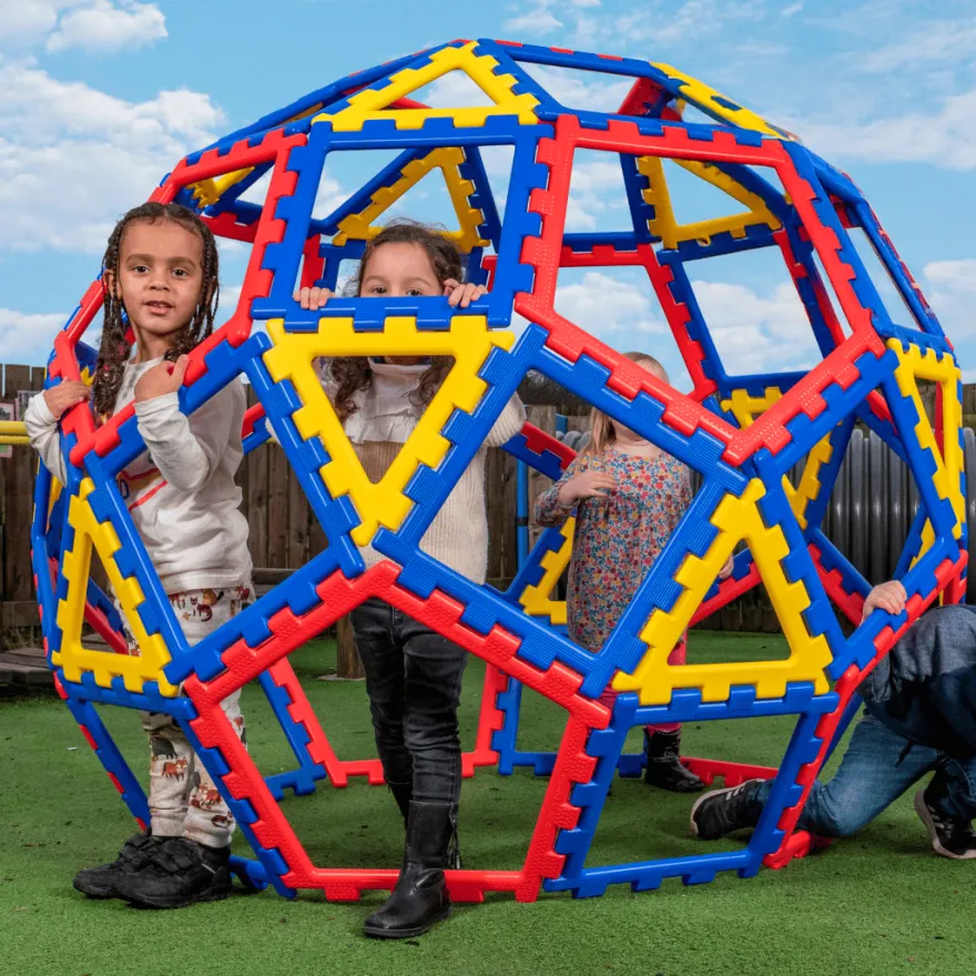 Polydron XL – Kupol, 62 delar