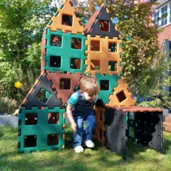 Polydron XL - Natur, 36 delar