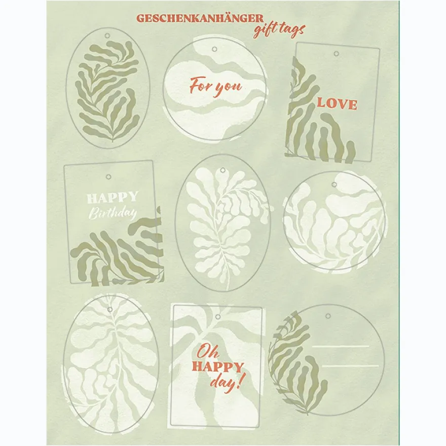 Presentpapper i bokform - Colours of the Seasons