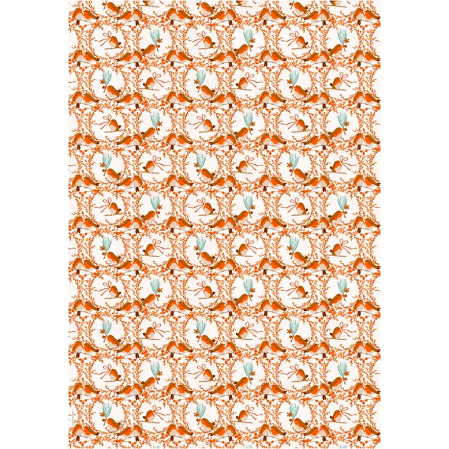 Presentpapper i bokform - Cozy Christmas