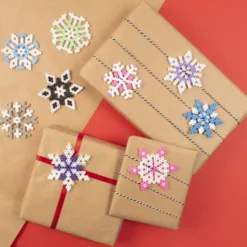 Pärlpaket – Snöflingor, 4 000 st.