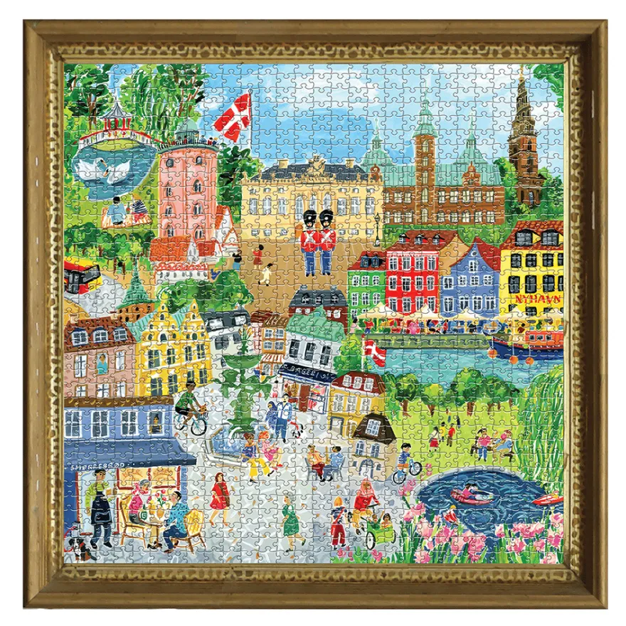 Pussel 1000 bitar - Köpenhamn