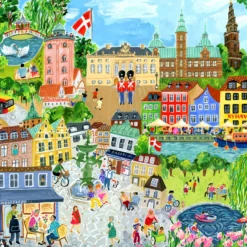 Pussel 1000 bitar - Köpenhamn