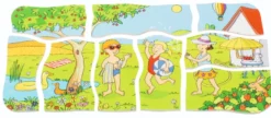 Pussel i lager - Årstider