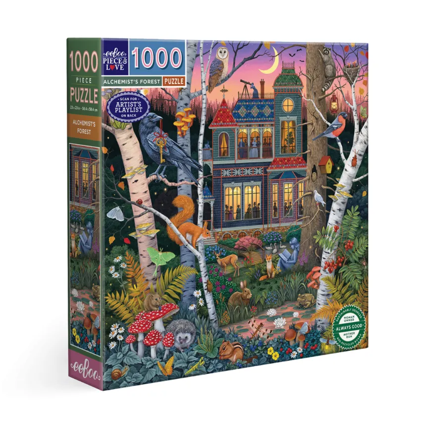 Pussel med 1.000 bitar - Alchemist's Forest