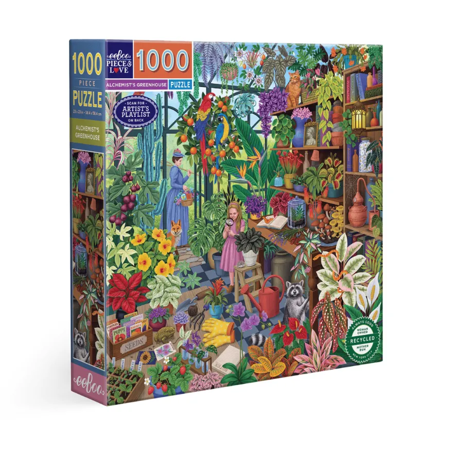 Pussel med 1.000 bitar – Alchemist’s Greenhouse