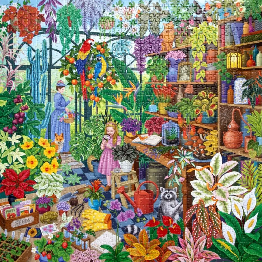 Pussel med 1.000 bitar – Alchemist’s Greenhouse