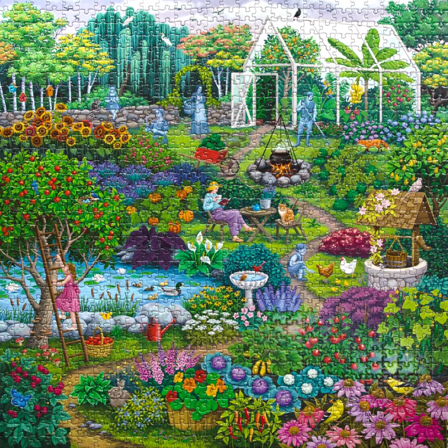 Pussel med 1.000 bitar - Alchemist's Orchard
