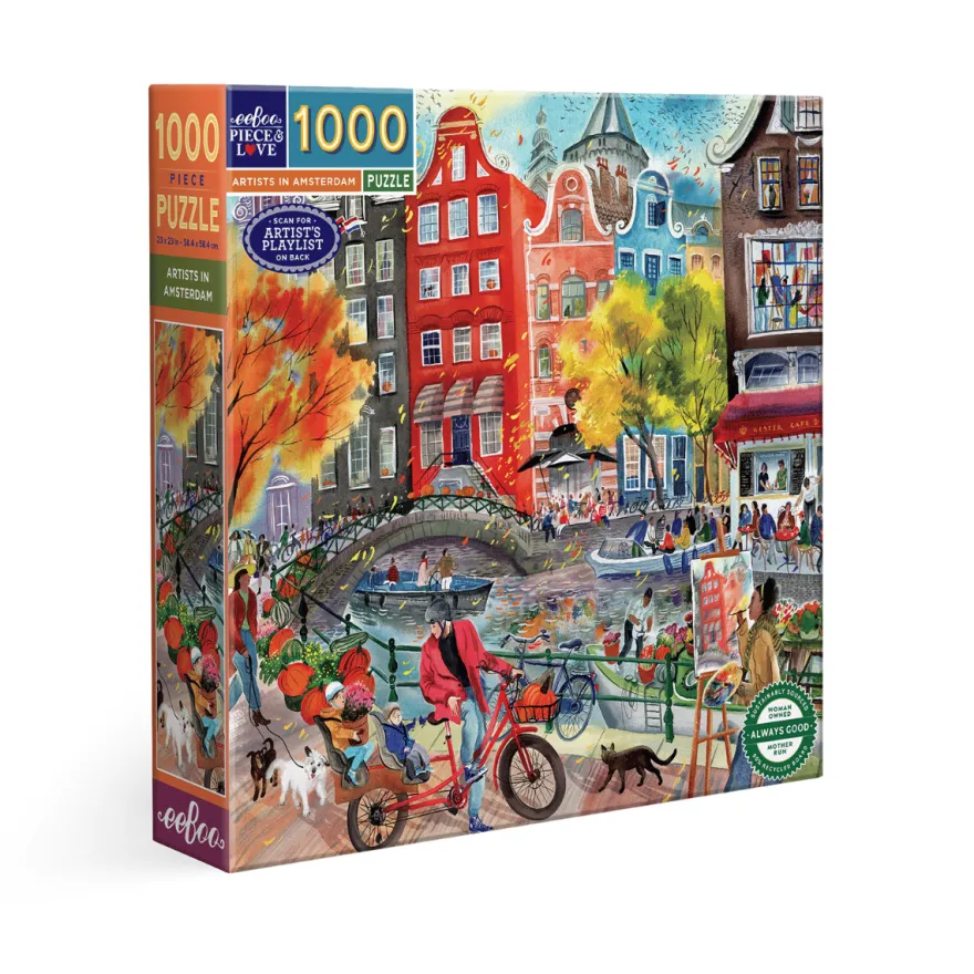 Pussel med 1.000 bitar – Artists in Amsterdam