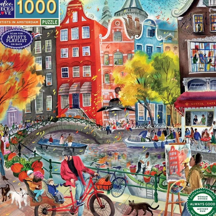 Pussel med 1.000 bitar – Artists in Amsterdam