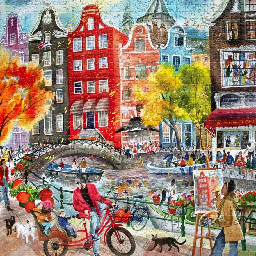 Pussel med 1.000 bitar – Artists in Amsterdam