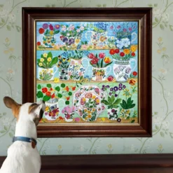 Pussel med 1.000 bitar – Floral Cupboard