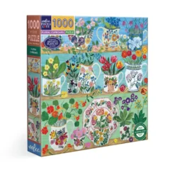 Pussel med 1.000 bitar – Floral Cupboard