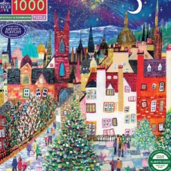 Pussel med 1.000 bitar – Jul i Edinburgh